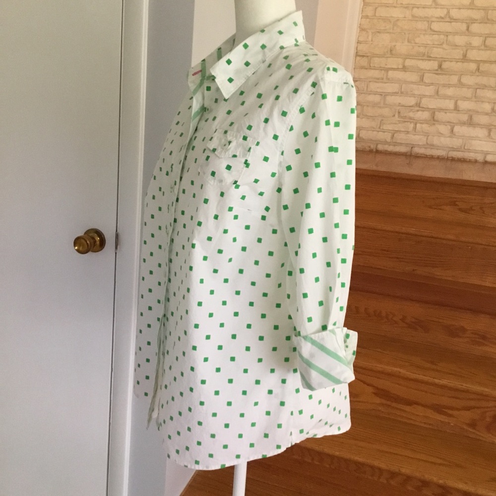 ISACC MIZRAHI FOR TARGET BUTTON DOWN SHIRT